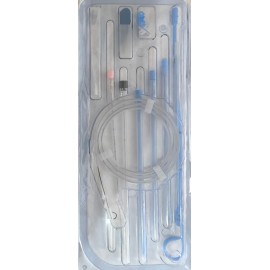 Kit de Drenagem Percutânea para Nefrostomia Pigtail 12Fr