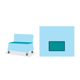 Campo Impermeável de Mesa Campo Impermeável de Mesa Varal