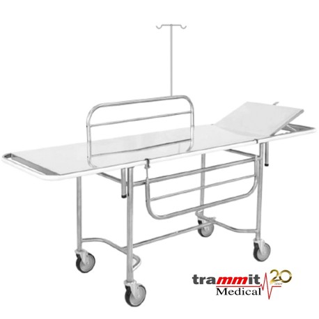 Carro Maca Grade, S. Soro e S. Cilindro de Oxigênio Inox