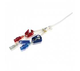Kit Cateter Hemodiálise Triplo Lúmen 11,5 Fr x 20 cm